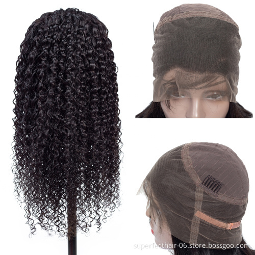 360 Lace Frontal Human Hair Wigs Wholesale Brazilian Virgin Hair for Black Women Human Hair Wigs